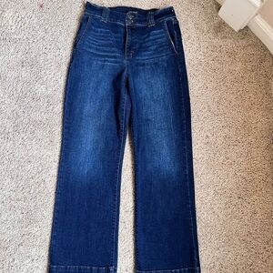 Judy Blue Wide Leg Jeans 9/29 Short